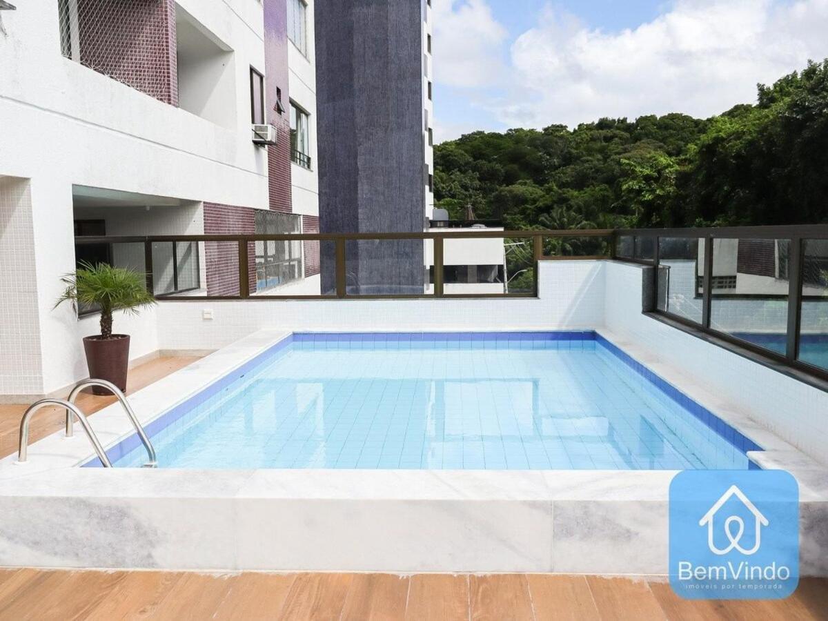 Apartamento super confortável na Pituba Salvador Esterno foto